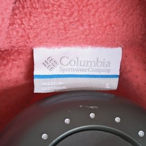 Women's Columbia fleece zip